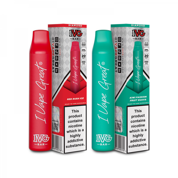 IVG Bar Diamond Disposable Vape 600 ...